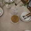 Tavolo tavolo in poliestere di biancheria da tè da tè toalha de mesa panno