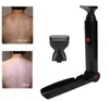 Electric Back Hair Shaver Trimmer Machine Långt Handle USB Folding Double Sided Back Body Hair Ben Borttagningsverktyg H2204221144919