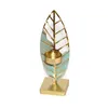 Candlers Creative Design Design Bandleder Leaf Holder Premium TEA Light Candlestick Utiliser le décor de mariage