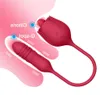 Massager Sex Toy Vibrator 2022 stymulator stymulatora doustne lizanie języka za pomocą dildo pchające wibrujące jaja samica róży dla kobiet21926399