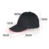 Fashion clignotant Baseball Cap ajusté LED LED HIP-HOP LUMINENT HAT KTY BAR BAR SPORTIF ÉVÉNEMENT AMUS