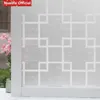 Fensteraufkleber 60x300cm Bunte Blumen Muster Selbstklebendes gefrosteter Glas Film Wohnzimmer Schlafzimmer Badezimmer Kinder Büro Pvc