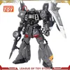 Figures de jouets d'action artilleur Zaku Warrior 1/100 mg 2001bla zgmf-1000 / a Huanying Dearka Elsman Custom Black Model Kit Action Toy Figures Assembly Toys YQ240415