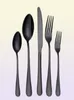 Ensemble de couverts plus de choix 5pcsset 4pcSset en acier inoxydable Set Grade Speerware Cutlery Ustensiles Inclure le couteau à fourche Spoonflatwar3203590