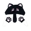 Beralar Büyük Boyut Kedi Şapkası Yılı Cadılar Bayramı Parti Dekorasyonları Şenlik Sahnesi DXAA Gösteriyor