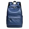 Backpack 2024 Fashion Men zaino in pelle di alta qualità Maschio coreano Studente grande ragazzo Business Laptop Stucchetta per computer