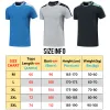T-Shirts Exercise Men Top Gym Patchwork Workout Running Short Sleeves Summer Bodybuilding Training Tee Breathable Outdoor Jogging Shirts