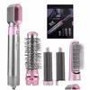 Inne produkty zdrowotne Electric Hair Brush 5-w-1 grzebień grzebień Matic Curling Iron Professional Rod Home Stylkit Stylkit Suctio Dhzvy