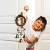 装飾的な置物魔女hanging鐘のドア保護風チャイム魔法のチェーン贅沢な家の装飾装飾壁の手作りペンダント