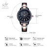 Shengke Rose Gold Watch Women Quartz Watches Ladies Top Brand Crystal Luxury Female Wrist Watch Sk Girl Clock Relogio Feminino 240408