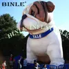 7mh (23 قدمًا) مع بيع منفاخ LifeLike Bulldog Pulldog Giant Cog Mascot Balloon للإعلان عن حديقة الحيوان