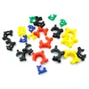 Clips Kecks Keck Clips 10 mm 14 mm 19 mm Adaptateur Joint Laboratoire Clip Clip Adaptateur en verre de couleur aléatoire 14 mm