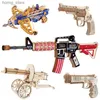 3D Puzzles AK47 Machine Guns Boys Toys 3D TRO PUZZLES FÖR BARN BARN BARBINE 15 DIY JIGSAW HEMRUM DECED Outdoors Game Shooter M4 Y240415