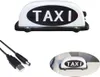 Circular TAXI sign car roof light,TAXI Car Roof Sign Light,Rechargeable TAXI Indicator Light,Waterproof, Easy-to-use Taxi Roof Light with Magnetic