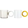 Mugs 2 Pcs Holder Cups Mouth Wash Drinking Travel Bathroom Tumbler Lovers