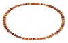 Балтийское янтарное ожерелье для прорезывания зубов для Baby Simple Package 7 размеров 10 цветов, лаборатория, 2207227230842
