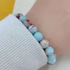 Instagram Новый китайский стиль 6 мм8 мм Shoushan Stone Crystal Single Loop мужская и женская пара браслеты ювелирные изделия