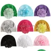 Caps chapeaux de haute qualité coton mélange des bébés filles fleur de nourrisson avec des ports dorés pour cotons floraux décoration de vacances 10 couleurs dro dhhqy
