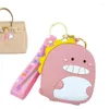 Storage Bags Coin Silicone Bag Cute Plush Purse Panda Animal Cartoon Ladies Anime Key