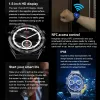 Zegarki 2023 NOWOŚĆ DT Ultra Mate Smart Watch Men NFC bezprzewodowe ładowanie Bluetooth Call GPS Tracker Bransoletka Bransoletka Business Smartwatch