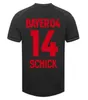 23 24 Bayer 04 Maglie da calcio Leverkusen Wirtz Boniface Hincapie Hofmann Tapsoba Schick Palacios Frimpong Grimaldo 2023 2024 Home Away Away Mens Football Shirts