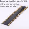 Kablar Jemosa 1pc 60 Inlägg Red Black Tag Strip Turret Lug Board Gold Plated för HiFi Vintage Tube Audio Guitar amp DIY 300x60x2mm