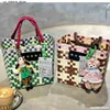 Beach Bags hemp rope vegetable basket bag woven shopping bag charity contrasting color handbag large capacity vacation beach bag for women Q240415