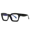 Lunettes de soleil cool coloré carrés femmes hommes design de marque de marque vintage pour les lunettes de lunettes plates uniques UV400