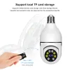 Webcams 5G WiFi E27 Bulb Camera Surveillance Night Vision Automatische Human Tracking Smart Camera Beveiligingsbeveiliging Monitor