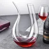 1500 ml di vetro in cristallo rosso Decanter set di personalità ad ispessimento rapido per la casa