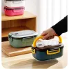 Bento Boxes Cute Lunch Box For Kids Compartments Microwae Bento Lunchbox Children Kid School Outdoor Camping Picnic Food Container Portable 230515