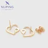 Bengelen oorbellen xuping sieraden mode elegante hartvorm gouden kleur voor vrouwen mooie temperament kerstwens geschenken s00112550