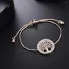 Bracelets de link Cristal de jóias austríacas de bracelete feminina
