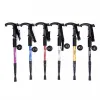 Poles Cane Outdoor Elderly Metal Telescopic Baton Multifunctional Folding Cane Aluminum Alloy Crutches Trekking Pole Arctic