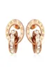 Rose Gold Color Fashion simple Lady039s Boucles d'oreilles à glands