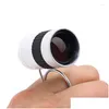 Télescope Binoculaires Cam Randonnée Boucle doigt extérieur HD Protection oculaire résistante à l'usure imperméable pour voir la livraison d'oiseau transparent Spor Dhmv1