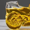 Винтажный мотоцикл в форме виски деканат 750 мл стеклянной бутылки с спиртом уникальные ликеры и украшения для вечеринок для 240415