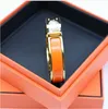 Högkvalitativ klassisk HMERS -armband Designer Judely Personlig Fashion High Edition Love Emamel Hanging Ring Buckle End Light Luxury