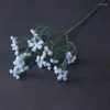 Dekorative Blumen Simulation Gypsophila Branch Hochzeit florales Kunststoff gefälschter künstlicher Multi -Kopf -Blumenhalle Dekoration