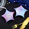 Present Wrap Star Shape Wedding Boxes European Personality Starry Sky Candy Box med souvenir Tack Party Packaging