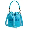 Luxurys Womens Real Leather Bucket The Tote Bag Fashion Man Handbag Designer Top Handel