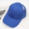 Ball Caps Myzoper 2024 Fashion Couleur solide Mesh Cap