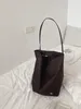 Drawstring Semalaya Nisch Brand Fashion Nylon Bucket Bag stor kapacitet Tote axelhandväska pendlare avancerad