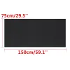 Pads 150x75cm Exercise Mat Gym Fiess Equipment for Treadmill Bike Protect Floor Mat Running Hine Shock Absorbing Pad Black