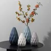 Vases géométrique Vase Vase Swing Flower Moderne Modern et Creative Living Room Table Facial Home Decoration High Quality