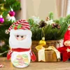 Bouteilles de rangement ornements de bonbons pots de chariot de Noël Cartoon de Noël Créatif de bureau créatif aîné
