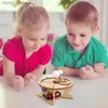 Puzzles 3D Système solaire Astronomie Sun Earth Moon Planet Modèle Diy Wooden Puzzle Mécanique Kit Science STEM