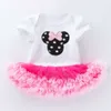 New Girls' and Children's Clothing Children's Skirt Baby Dress Short Sleeve Sweetheart Dress One Piece Skirt Creeper