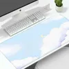 Mouse Pads Wrist Rests Mouse Pad Gamer Cute Aesthetic Kawaii Oil Painting XL Home Computer Large Mousepad XXL Mouse Mat Desktop Mouse Pad