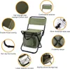 Fishing Chair with Cooler Bag Foldable Compact Fishing